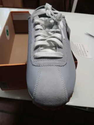 Zapatillas Nike Cortez Mujer Gris Verde