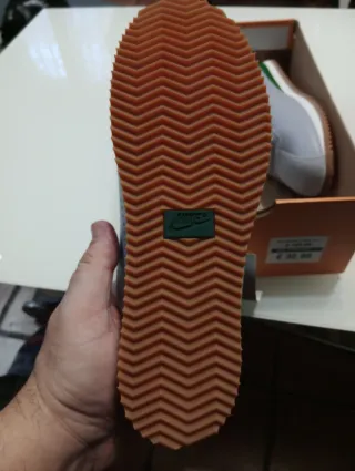 Zapatillas Nike Cortez Mujer Gris Verde