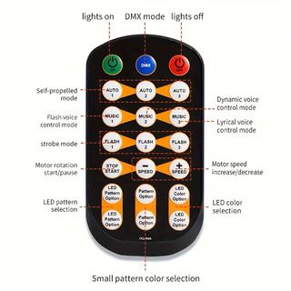 Equipo espectacular de iluminación profesional DMX