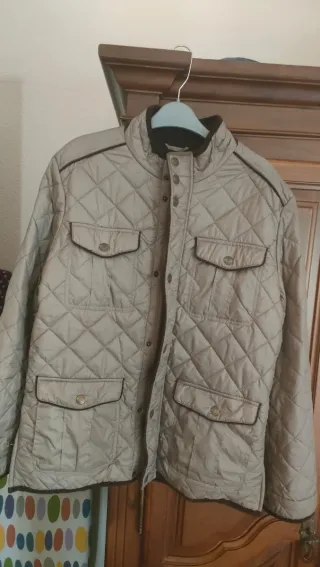 Chaquetón de hombre marrón
