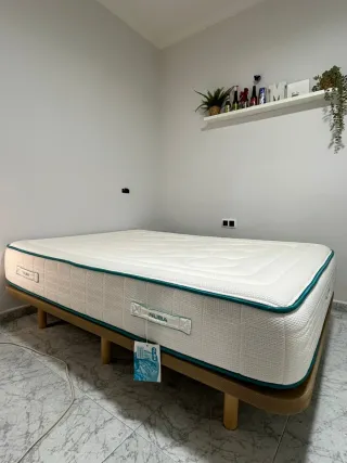Somier 135x190 + Colchón Nuba Alba 135x190