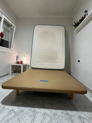 Somier 135x190 + Colchón Nuba Alba 135x190