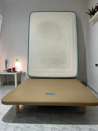 Somier 135x190 + Colchón Nuba Alba 135x190