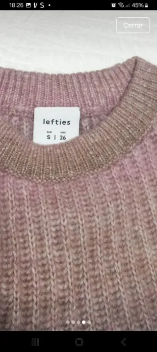 Conjunto punto jersey y falda