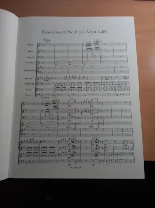 Piano Concertos Nos. 17-22 in Full Score