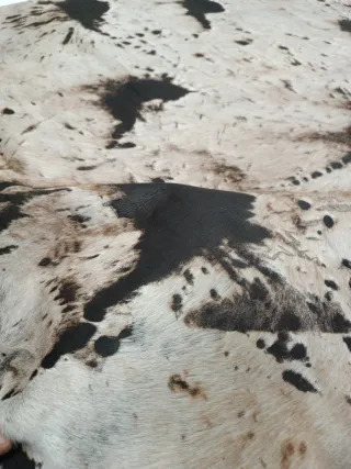 Piel de vaca decoración
