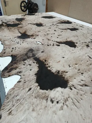 Piel de vaca decoración