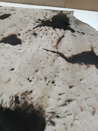 Piel de vaca decoración