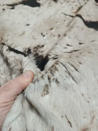 Piel de vaca decoración