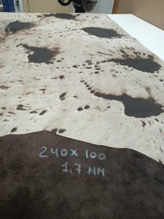 Piel de vaca decoración