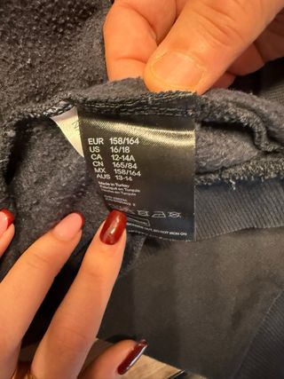 Sudadera Mujer H&M De Billie Eillish T. 158/164