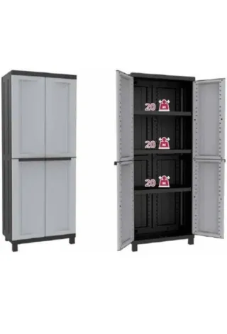 Terry Armario exterior 2 Puertas 3 estantes