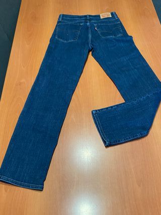 Levi's 314 Shaping Straight - W27 L30 Azul Oscuro
