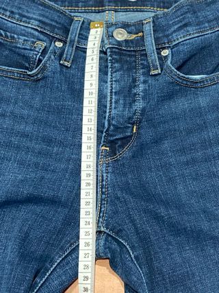 Levi's 314 Shaping Straight - W27 L30 Azul Oscuro