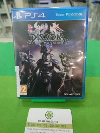 JUEGO PS4 DISSIDIA FINAL FANTASY