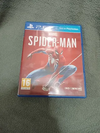 Juego de marvel spiderman de ps4