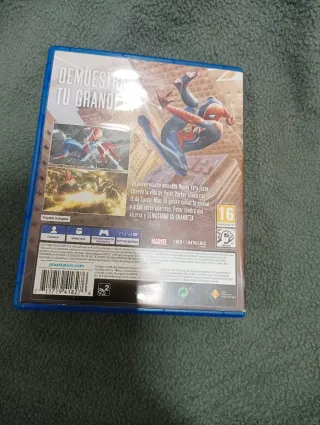 Juego de marvel spiderman de ps4