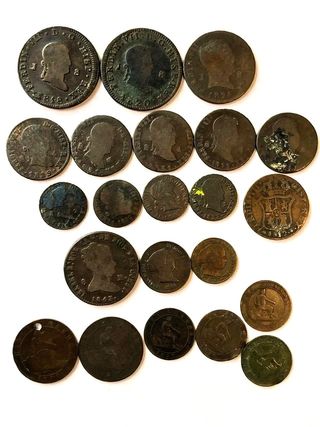Monedas Españolas Siglo XIX