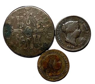Monedas Españolas Siglo XIX