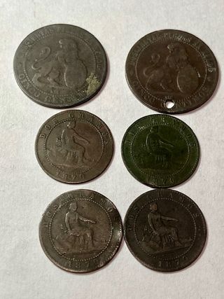 Monedas Españolas Siglo XIX