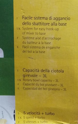 Robot da cucina Girmi multifunzione