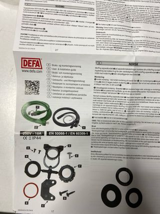 : Mini plug defa kit 230 v