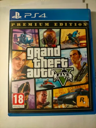 Video juego grand theft auto v ps4