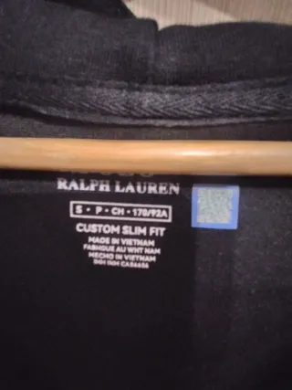 Sudadera con capucha Ralph Lauren Negra