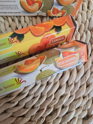 Pack incienso Tulasi Naranja y Melón