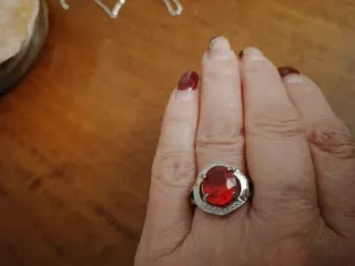 Set collana orecchini e anello