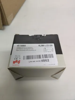 VEMER VE730800 KLIMA LCD - Termostato Calefacción