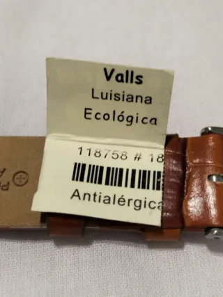 Correa piel reloj nueva