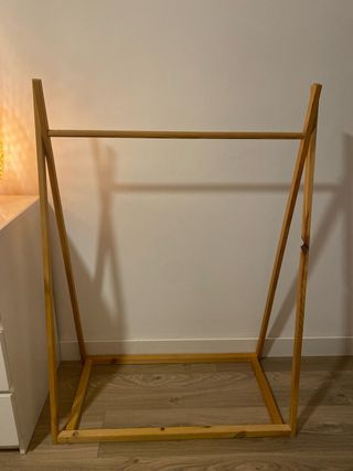 Burro perchero infantil madera