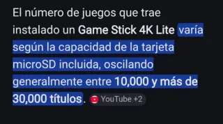 Game stick lite 4K ultra HD