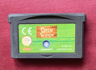 Cartuccia Open Season Game Boy Advance Testata