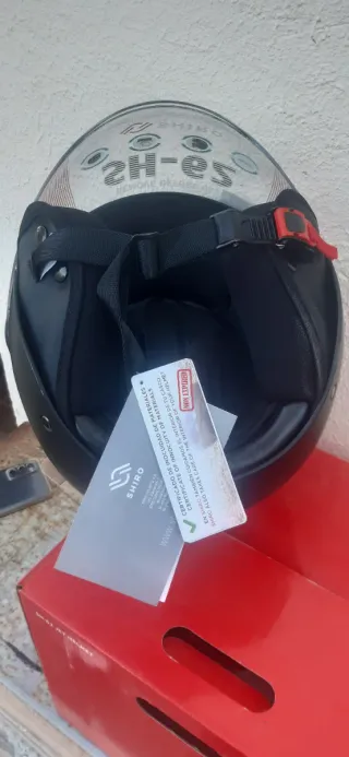 Casco moto tipo jet