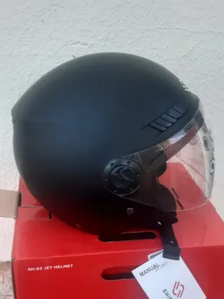 Casco moto tipo jet