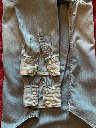 Camisa Jean estilo western