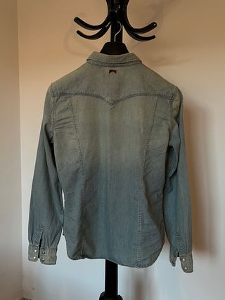 Camisa Jean estilo western