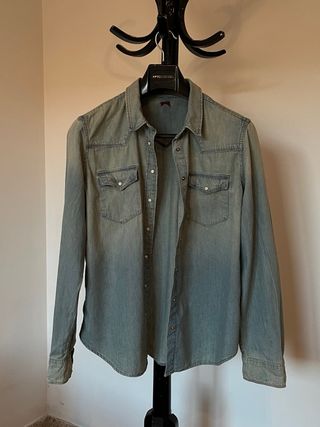 Camisa Jean estilo western