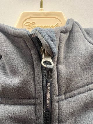 Forro polar Trango gris con capucha T/M