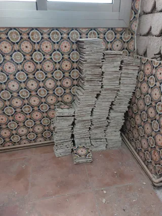 Azulejos vintage vitrocerámicos