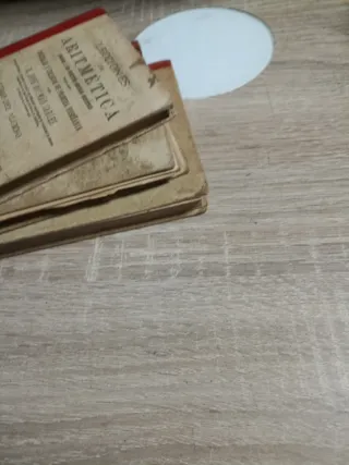 Libros Antiguos De Aritmética