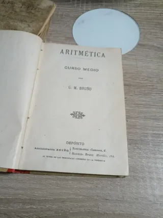Libros Antiguos De Aritmética