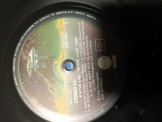 Vinilo Status Quo "In The Army Now" LP 1986..