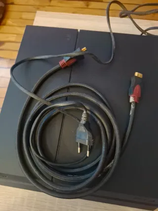 Play station 4+mando, lector de cd estropeado