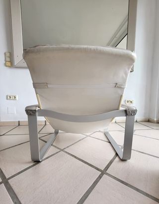 Vintage lounge silla, PULKKA chair + Ottoman