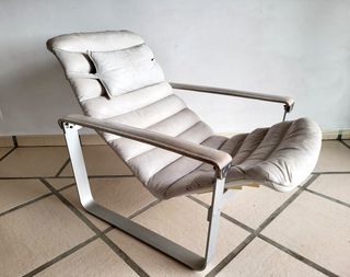 Vintage lounge silla, PULKKA chair + Ottoman