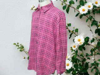 Esta camisa mujer a cuadros