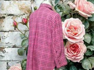 Esta camisa mujer a cuadros